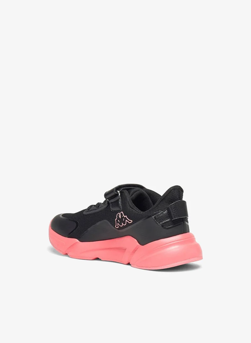 كابا حذاء رياضي بناتي بنقوش مع إغلاق بشريط لاصق